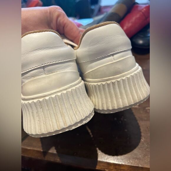 Jil Sander ~ White Low Top Platform Sneakers Euro 36 - Picture 8 of 9